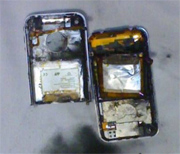 iPhone esploso