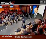 L'intervento di Silvio Berlusconi a Ballarò