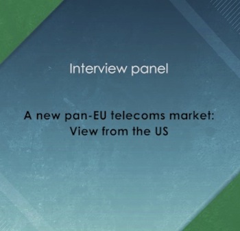 A new pan-EU telecoms market: View from the US (FT-ETNO Summit 2013)