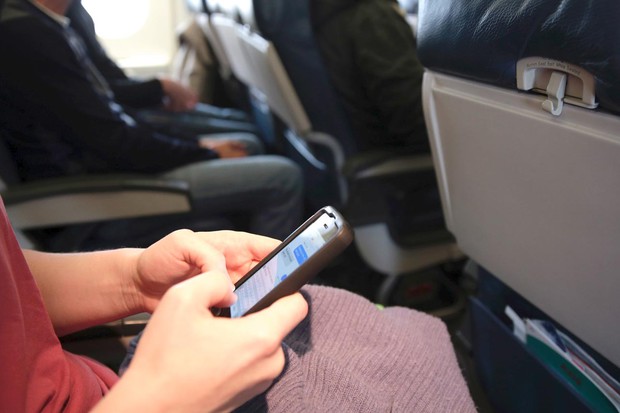 Smartphone in volo