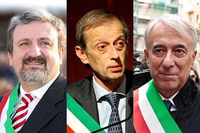 Emiliano, Fassino e Pisapia
