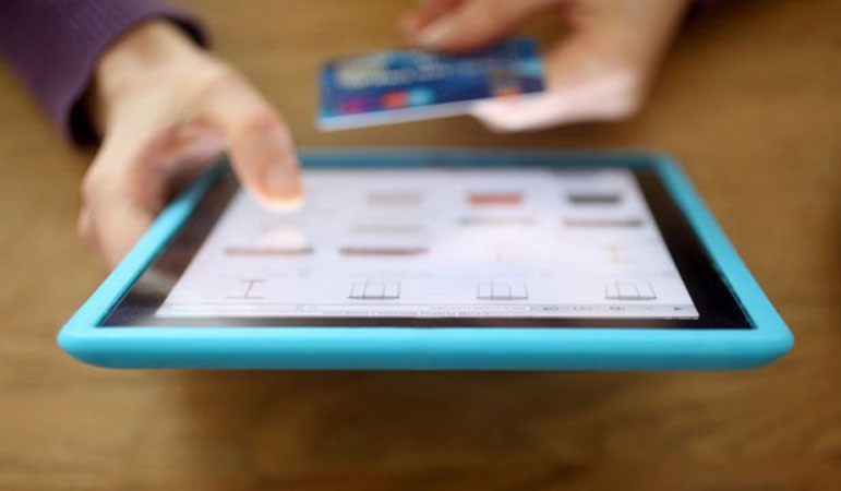 mCommerce via tablet