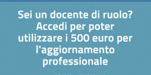 Carta del docente: poca scelta per spendere il bonus (ma decolla lo SPID)