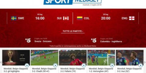 Sportmediaset.mediaset.it