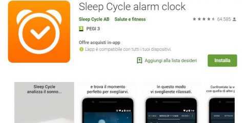 App4Italy. La recensione del giorno, Sleep Cycle