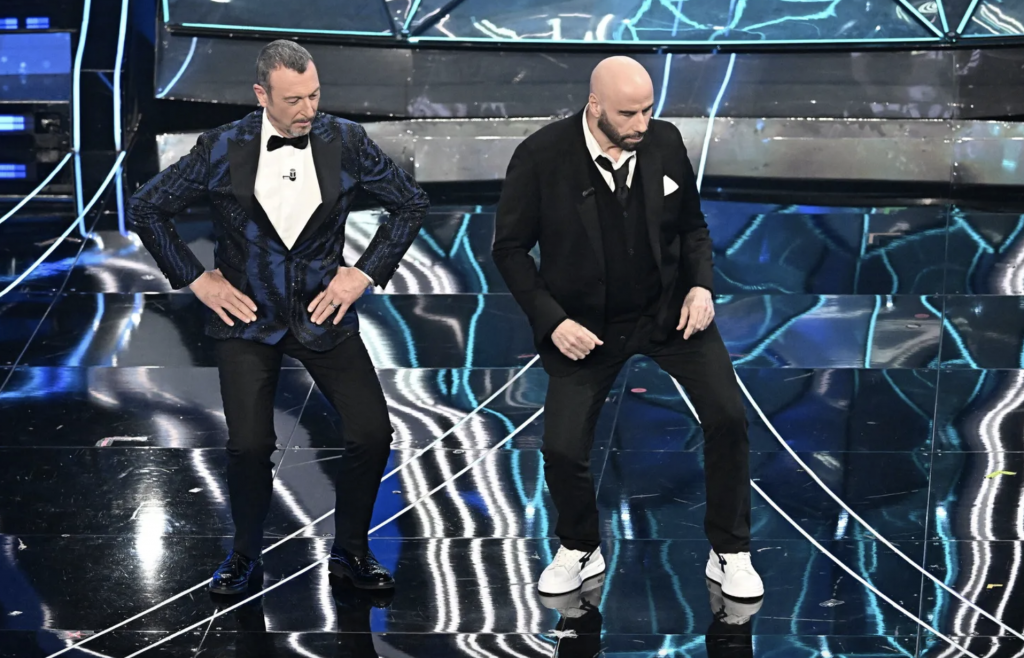 John Travolta Sanremo 2024
