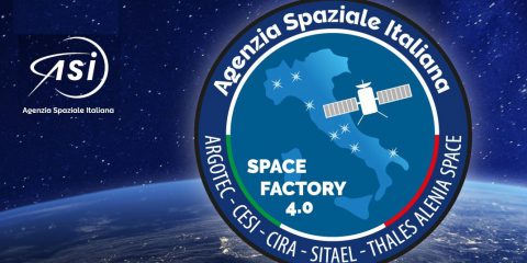 Space Factory 4.0, la rete delle fabbriche spaziali interconnesse in Italia. Ecco il logo